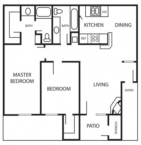 2 bedroom apartment at Stonebridge, Arizona